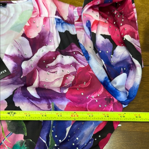 Boston Proper Floral Wedding Dress - Picture 3 of 9